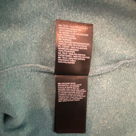 The North Face Jacket Tech Mezzaluna 1/4 Zip Pullover Top Shirt Size M - Picture 12 of 13